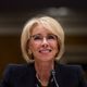 Secretary of Education Betsy DeVos testifies during a Senate Labor, Health and Human Services, Education and Related Agencies Subcommittee discussing proposed budget estimates and justification for FY2020 for the Education Department on March 28, 2019 in Washington, DC.